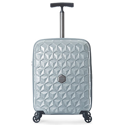 Antler Atom 4-Wheel 55cm Cabin Case Silver